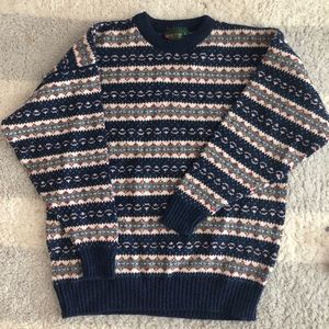 Vintage fair isle sweater